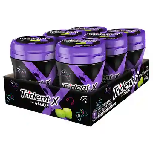 Trident Chicles X Gamers Citrux Mix