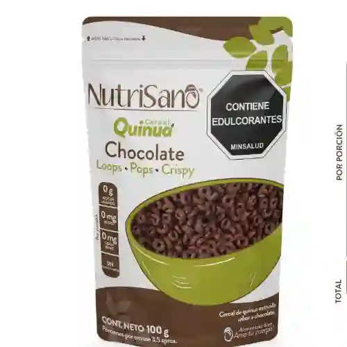 Cereal Quinoa Loops Chocolate 100gr