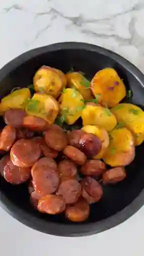 Chorizo 1 con Papa Criolla