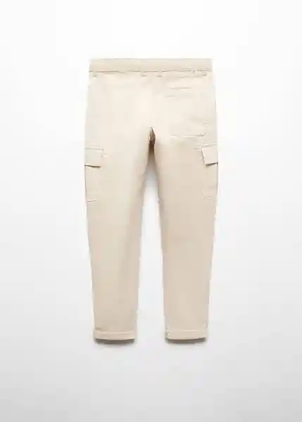 Pantalón Cargo Niños Hielo Talla 11 Mango