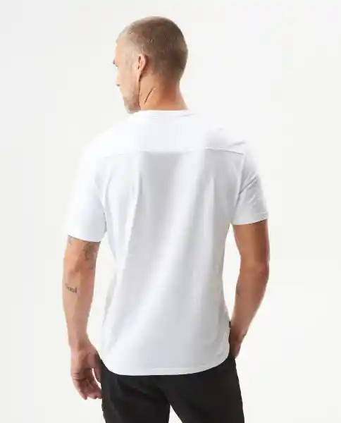 Camiseta Racing Graphic Masculino Blanco Claro Talla L Chevignon