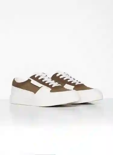 Kenneth Cole Tenis Casual Hombre Café Talla 41