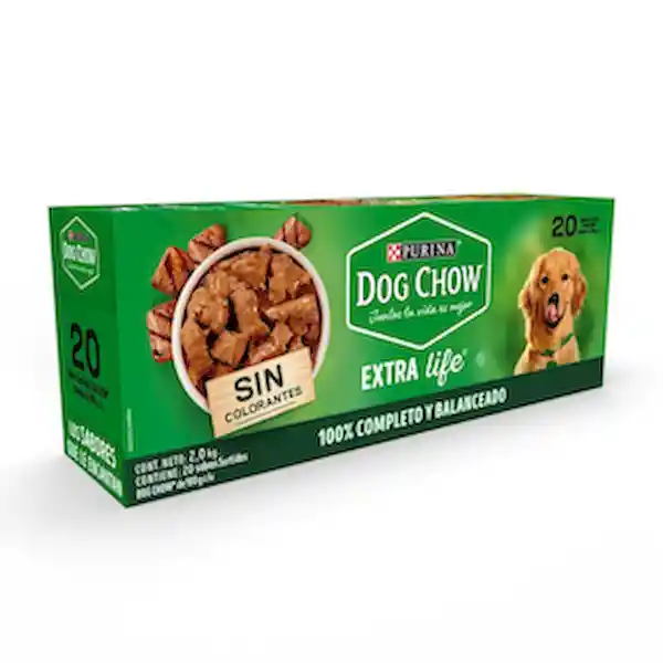 Dog Chow Comida Húmeda Para Perro Sabores Surtidos