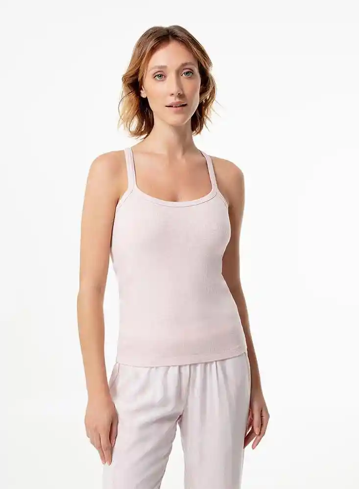 Camisetas Cuello Redondo Limi S - Rosado