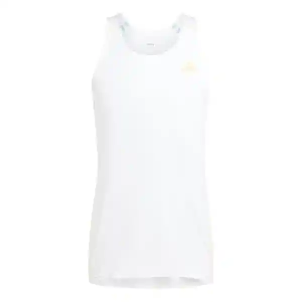 Adidas Polera Snglt M Para Hombre Blanco Talla S