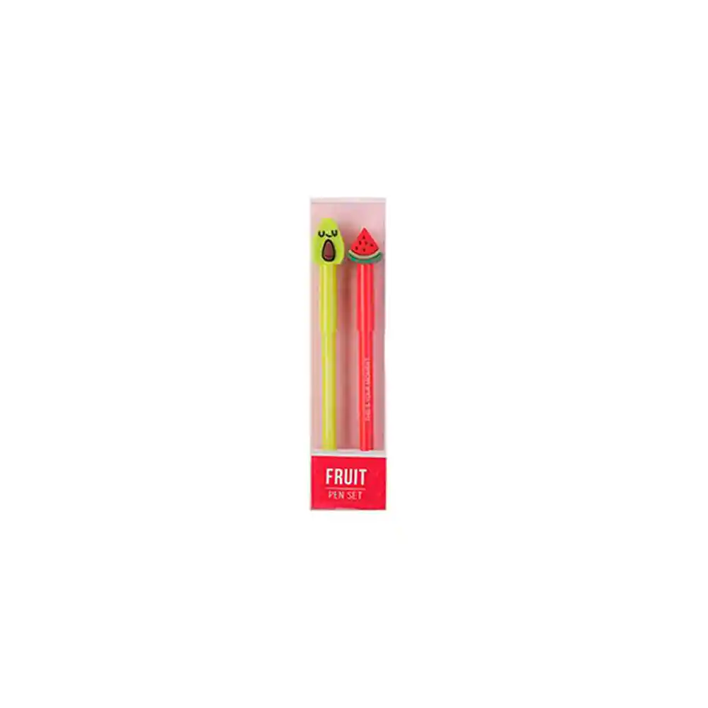 Miniso Esfero Fruit Series Tinta Negra