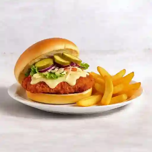 Hamburguesa Ch Pollo