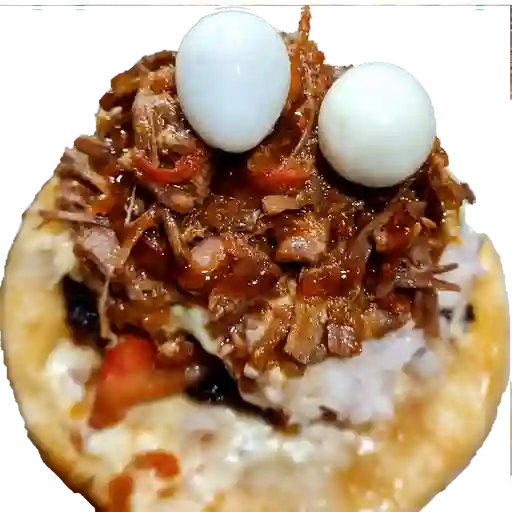 Con Carne De Res Desmechada