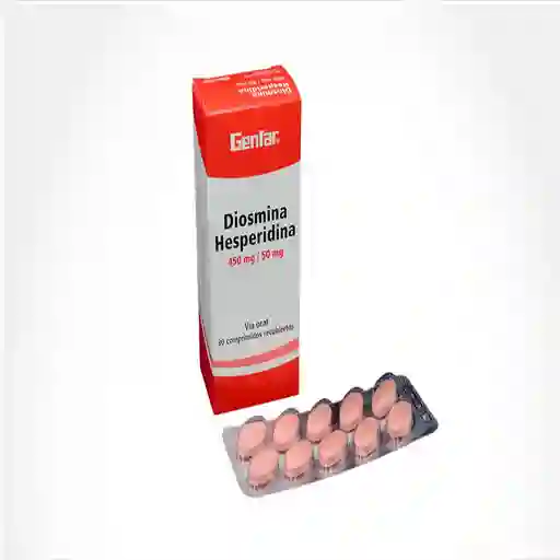 Genfar Diosmina Hesperidina (450 mg / 50 mg)