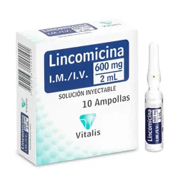 Vitalis Lincomicina I.M/I.V (600 mg)