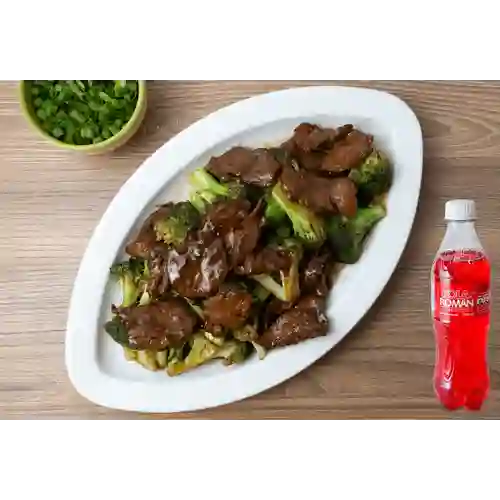 Combo Lomito con Brócoli + Kola Roman 250 ml