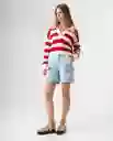 Buzo Mujer Crudo Talla L 682G003_CRU141106 Americanino