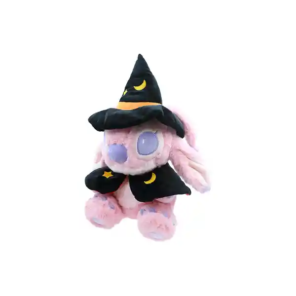 Peluche Halloween Ángel Bruja Lilo Stitch Disney 10" Miniso