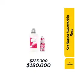 Combo Set Rutina Hidratación Rosa