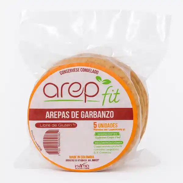 Arepa Arepfit Garbanzo 675g