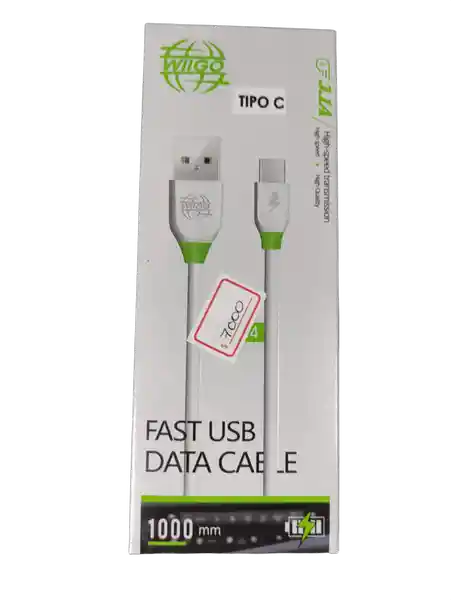 Wiigo Cargador Usb Tipo C 1000 m Wiigo 3.1A Android