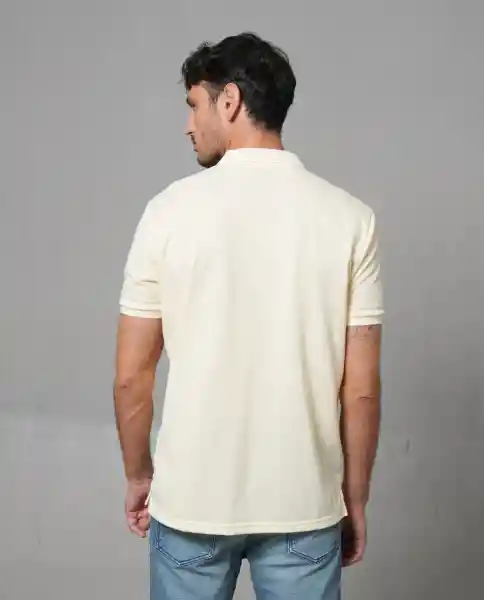 Camiseta Polo Hombre Amarillo Talla S 190G010_AMA110510 Rifle