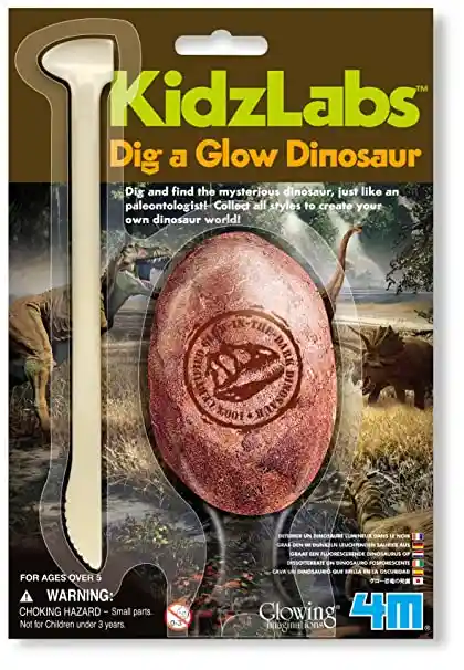 Kidzlabs Dig A Glow Dinosaur