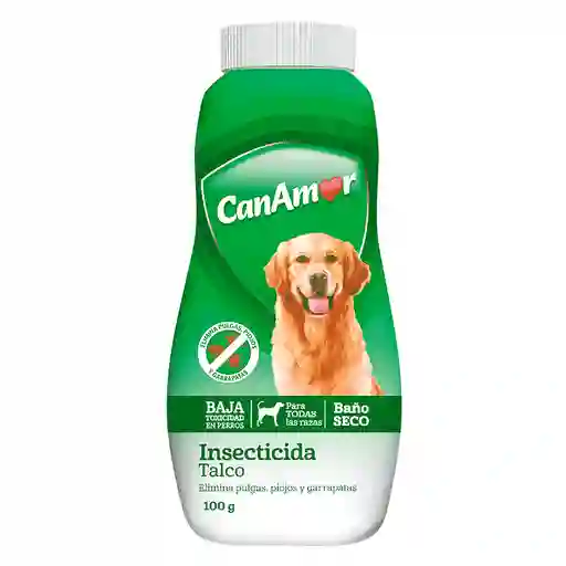CanAmor Talco Insecticida para Perro