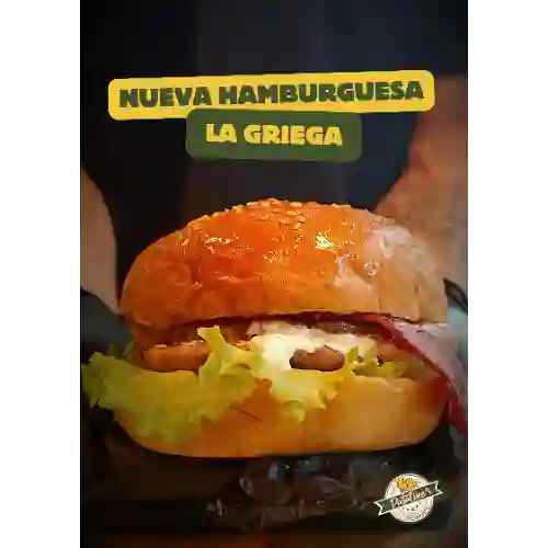 Hamburguesa la Griega