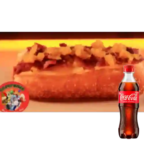 Combo Perro Hawaiano Personal +Cocacola Orig 400ml