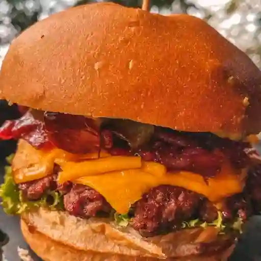 Hamburguesa reina casera