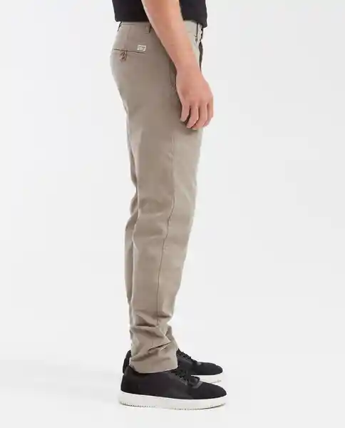 Pantalón Colors Masculino Gris Marta Medio Talla 34 Chevignon