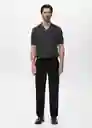 Jean Chet Navy Talla 40 Hombre Mango
