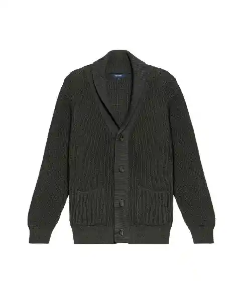 Cárdigan Heritage Verde Gablete Ultraoscuro Talla L Chevignon