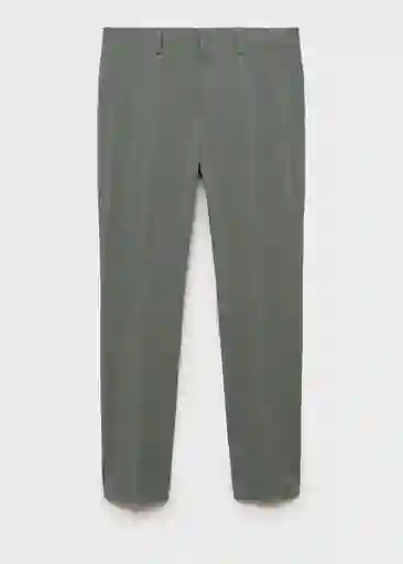 Pantalón Paris Verde Talla 38 Hombre Mango