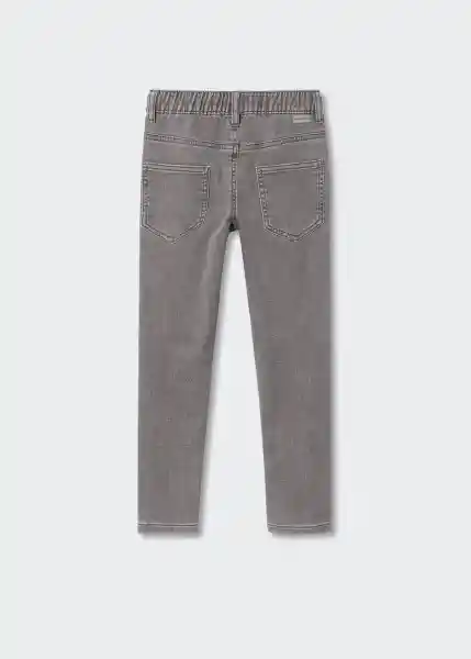 Jeans Comfy Tejano Gris Talla 08 Niños Mango