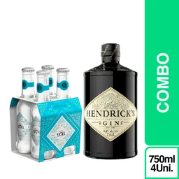 Combo Hendrick Ginebra + Mil 976 Agua Tónica Artesanal Ocean