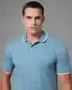 Camisa Tipo Polo Hombre Azul Talla L 190G001 Rifle