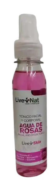 Live + Nat Agua de Rosas