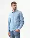 Camisa Medio Azul Frances Medio Talla M Chevignon