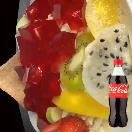 Combo Ensalada Fit + Coca-Cola Sabor Original 255 ml