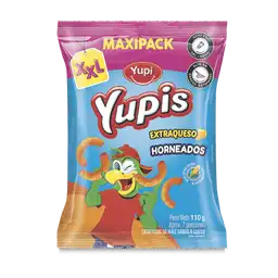 Yupi Snack de Maíz Horneado con Extra Queso