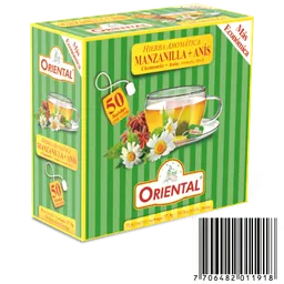 Oriental Aromatica Mandarina Anis 50 Bolsas