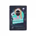 Mascarilla Carbón de Madera Negra Serie Miniso