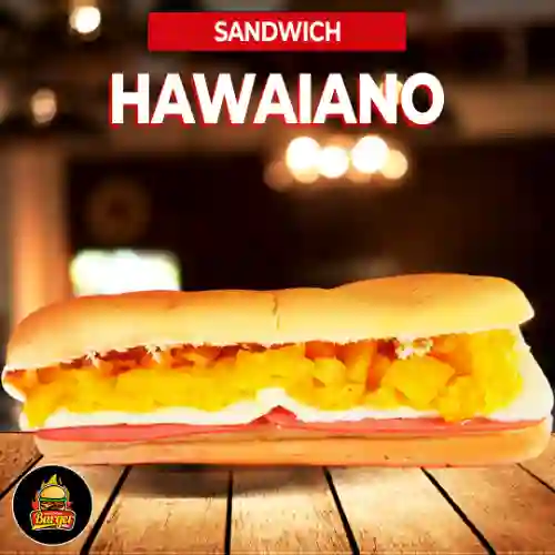 Sándwich Hawaiano
