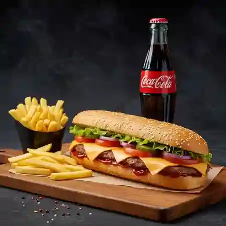 Combo Vaquero 21 Cm + Coca-Cola Sabor Original 400 ml