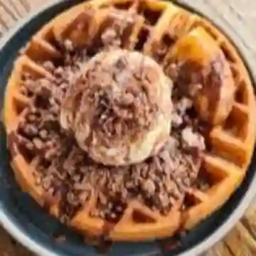 Waffle Explosión Chocolate