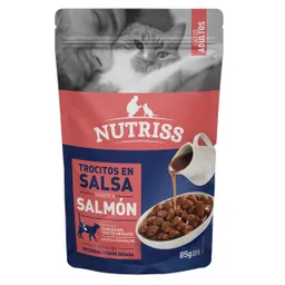 Nutriss Alimento Húmedo Para Gato Sabor Salmón