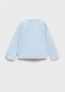 Chaqueta Cazadora Joane Tejano Claro Talla 71 Niña Mango