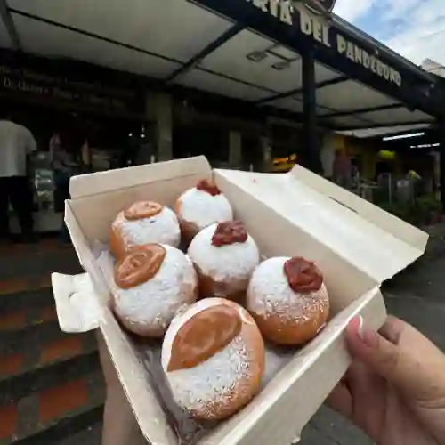 Combo Buñuelo Navideño Relleno X 6