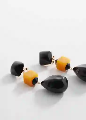 Pendientes Mabel Oro Talla 99 Mujer Mango