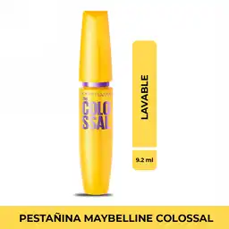 Pestañina Maybelline Colossal Volum Express Lavable 8 mL