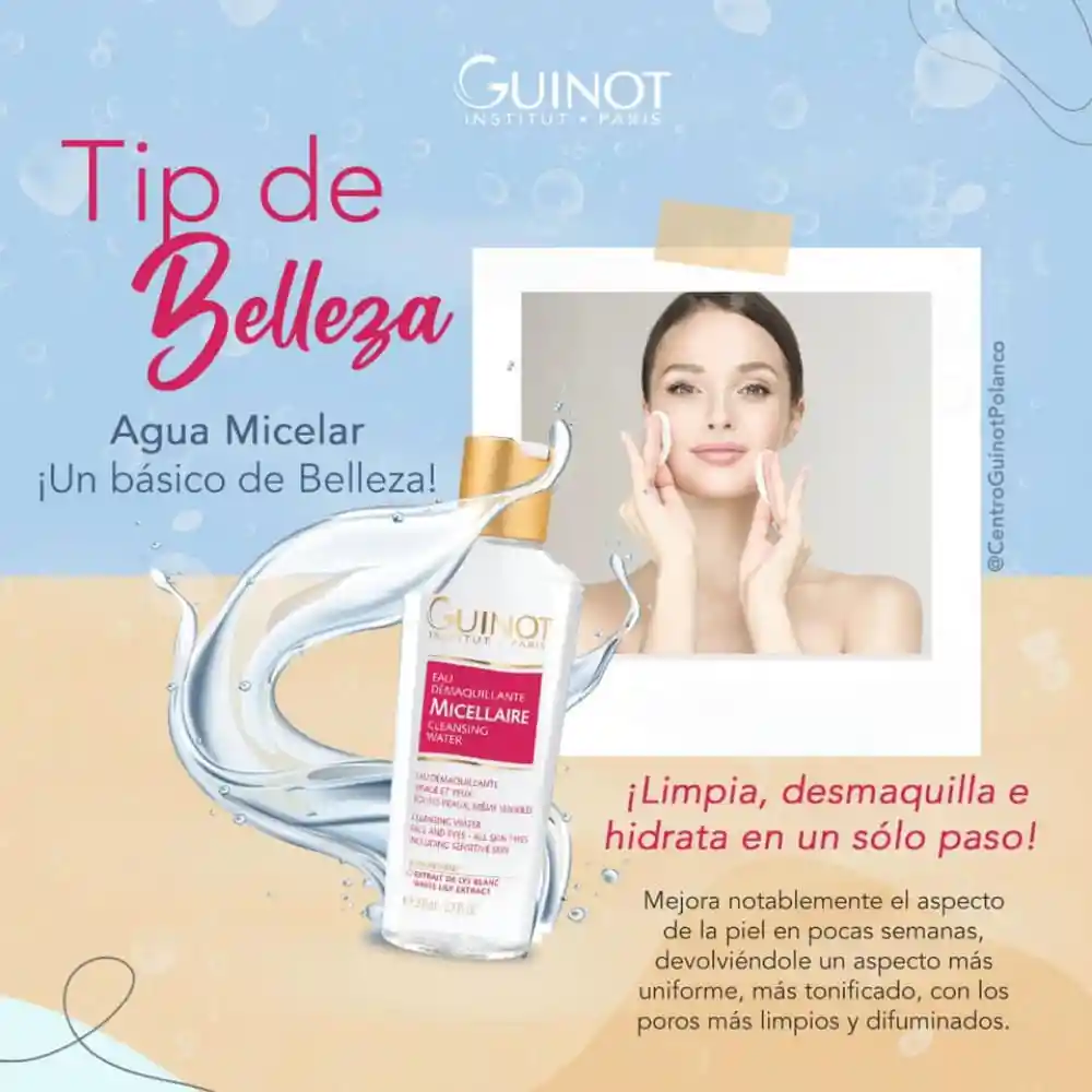 Guinot Agua Micelar Desmaquillante Micellaire