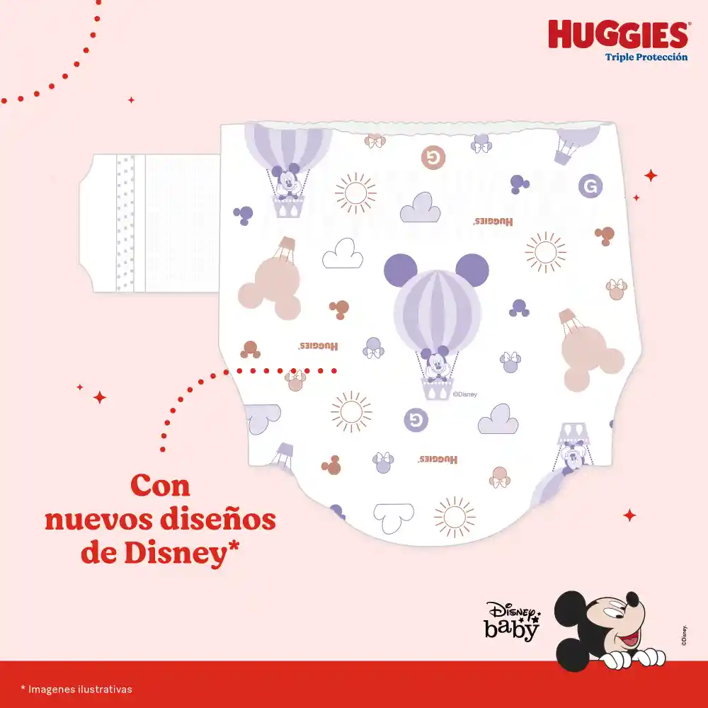 Pañal Huggies Triple Protección Etapa 3/G 25 Und