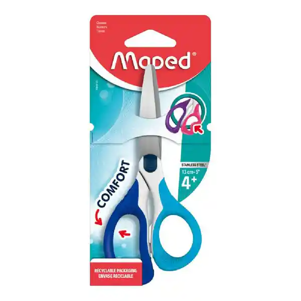 Maped Tijera Asimétrica Soft Blíster 484410